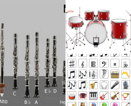 Music cover photo collage