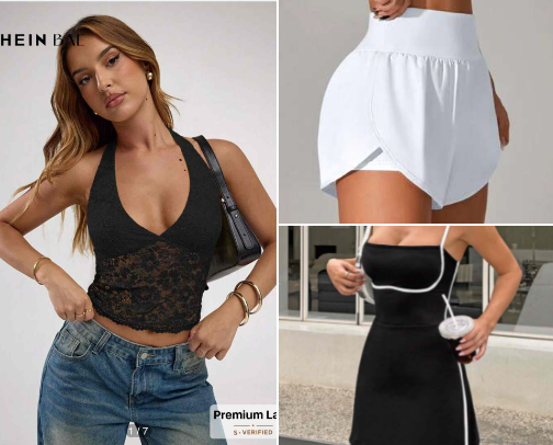 shein must haves cover photo collage