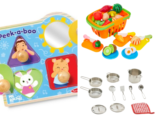 Toddler Holiday Gifts cover photo collage