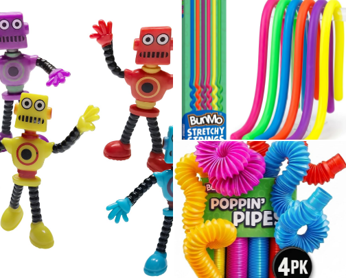 Best Bendable & Sensory Toys cover photo collage