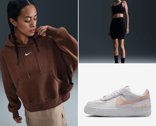 Nike clothes and shoes I LOVE cover photo collage