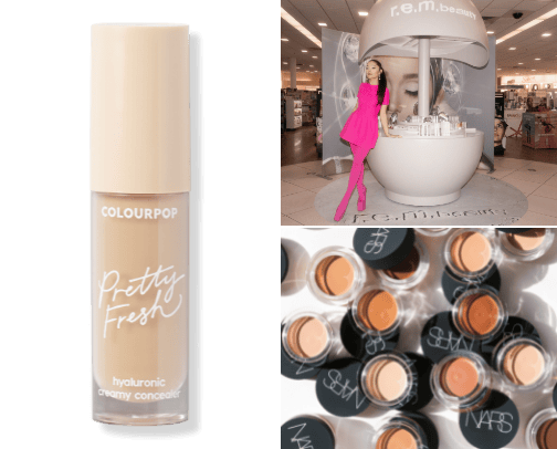 Concealer favorites cover photo collage