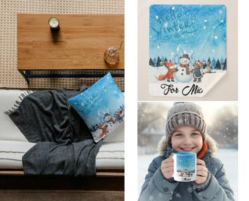 Hello Winter ❄️ cover photo collage