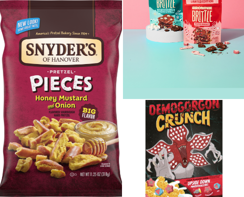 Snacks cover photo collage