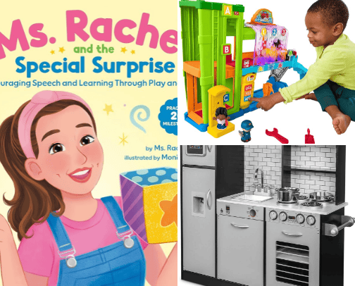 Toddler must have toys cover photo collage
