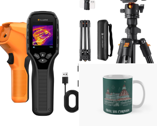 Ghost Hunting Equipment, Haunted Location Guides & Spooky Merch: Hotel del Fantasma Essentials cover photo collage