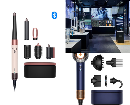 Dyson Airwrap i.d.™ cover photo collage