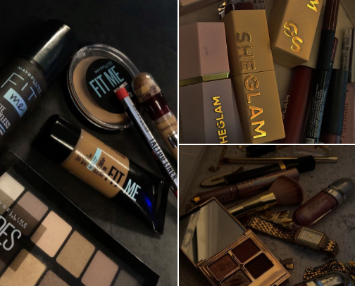 My favorite Full Glam Makeup Routine for Everyday✨ cover photo collage