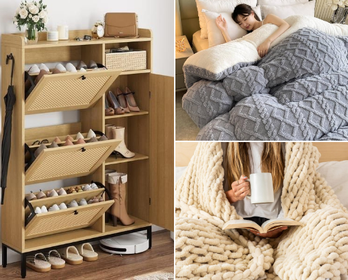 Wishlist: Cozy Home Essentials cover photo collage
