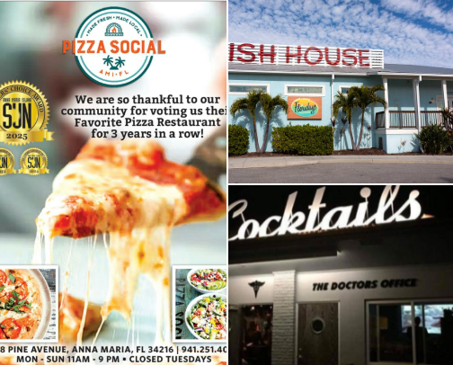 My favorite vacation spot, anna maria island🏝️ cover photo collage