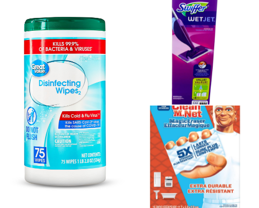 Walmart Cleaning Essentials That Actually Work cover photo collage
