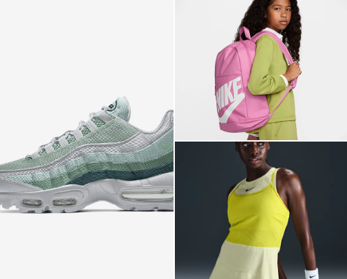 Nike🤍 cover photo collage