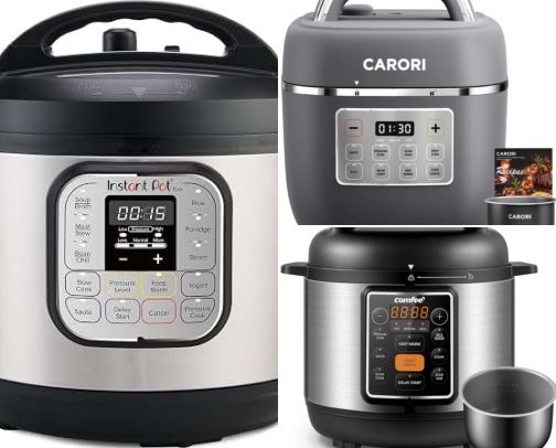 Top 10 Electric Pressure Cookers cover photo collage