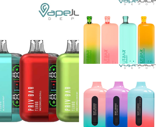 Cloud Chasers Rejoice: Vape Juice & Must-Have Accessories on Sale Only at VapeJuice! 💨🔥 cover photo collage