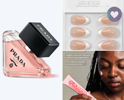 Things I've been using lately 💖 cover photo collage