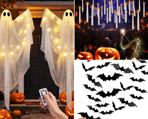 Amazon Halloween finds! cover photo collage