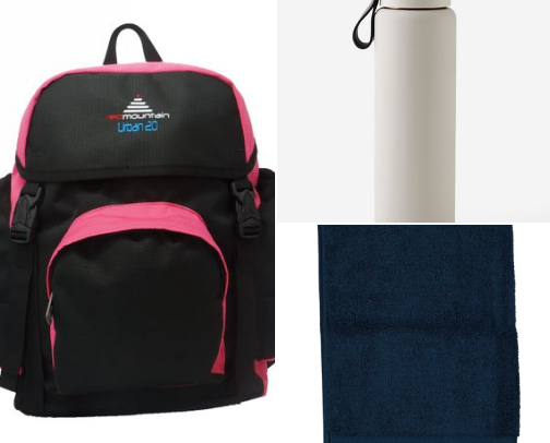 Gym Bag Essentials💪 cover photo collage