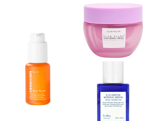 My tried-and-true skincare favorites ❤️ cover photo collage
