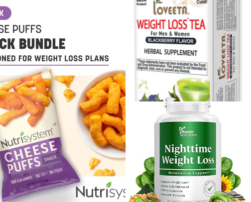 Best weight loss snacks cover photo collage