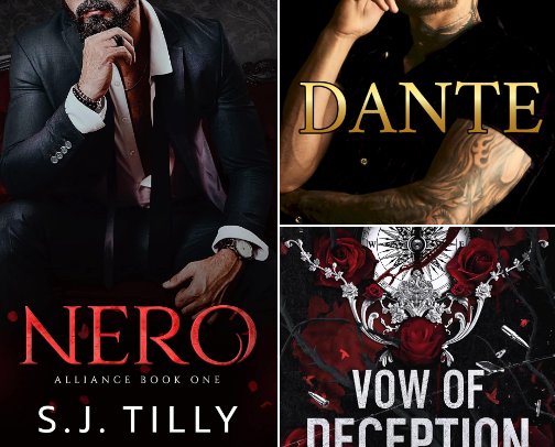 Mafia romance books cover photo collage