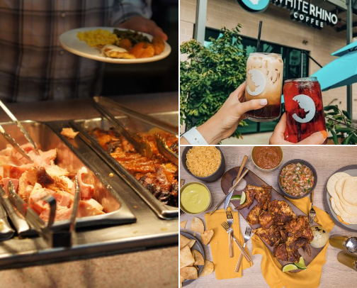 FOOD & Coffee cover photo collage