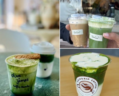 BEST MATCHA LA/OC/ IE 💗🍵 cover photo collage