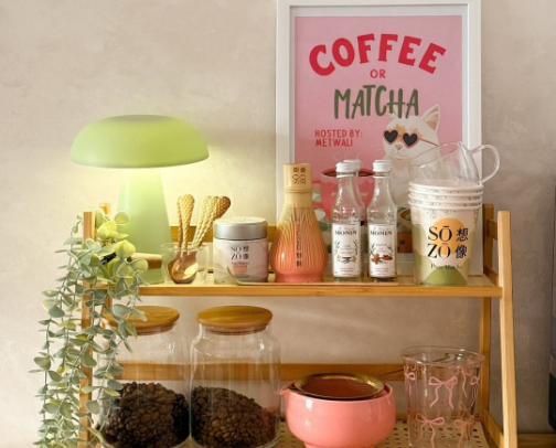 Build Your Dream Matcha Corner ✨ cover photo collage