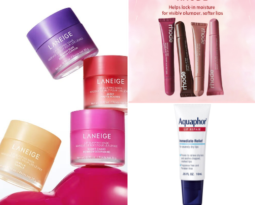 My recommendation for 18 Best Lip Care Products for Soft, Hydrated & Healthy Lips cover photo collage