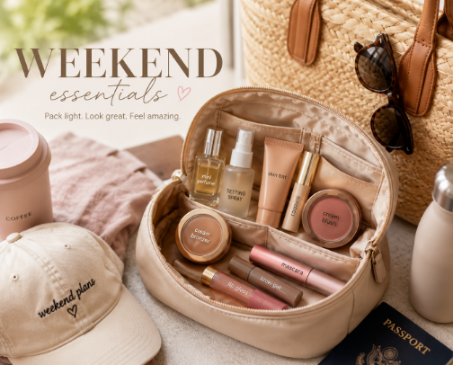 The Weekend Edit: Beauty, Style & Little Luxuries cover photo collage