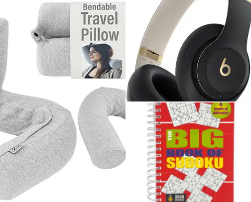 Things That Make Flying Economy Way More Comfortable and Enjoyable cover photo collage