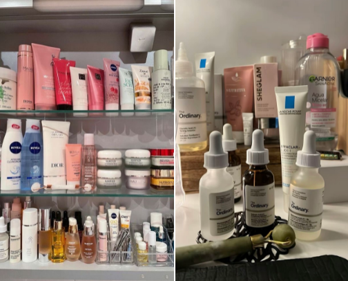 Skincare favorites 🪞🧖🏻‍♀️🫧🧴 cover photo collage