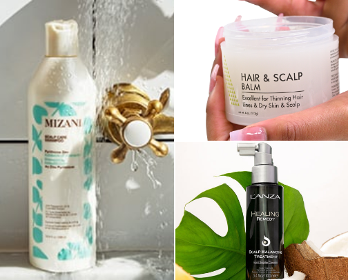 Dry Scalp & Dandruff Solutions cover photo collage