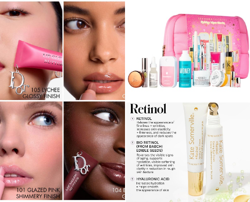 Glow Up Products cover photo collage