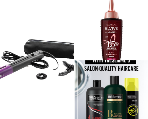 Ride or Die Hair care essentials!💇‍♀️🧴 cover photo collage