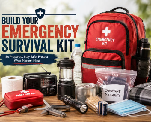 🎒 Build Your Emergency Survival Kit cover photo collage