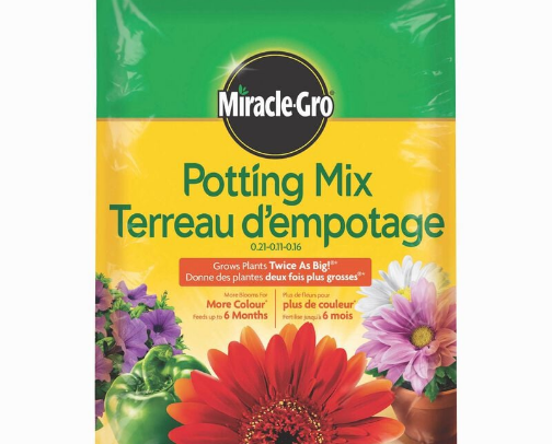 Miracle grow potting mix cover photo collage