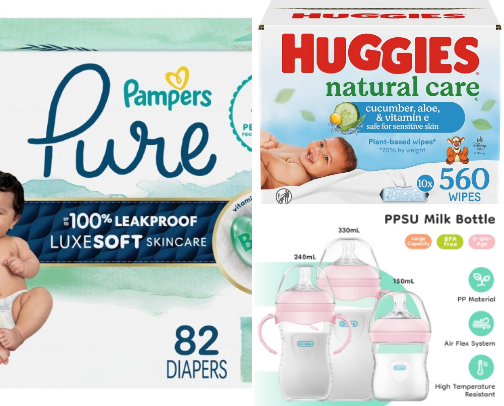 Sweet Biginnings : baby Essentials for Every Parent cover photo collage