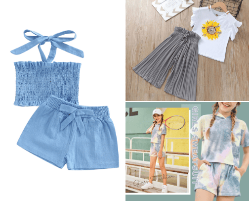 Kid Clothing cover photo collage