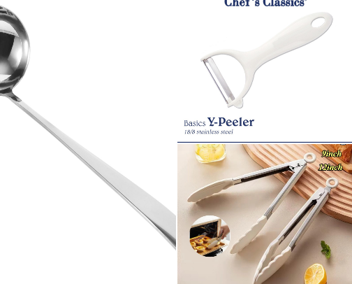Budget-friendly kitchen helpers cover photo collage
