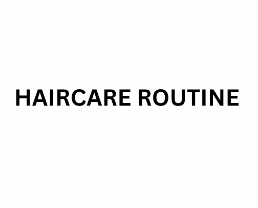 Hair Care Routine cover photo collage