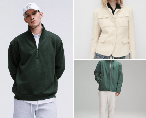 Choice of hoodies, jackets, sweatshirt, coats with a simple but elegant appearance cover photo collage