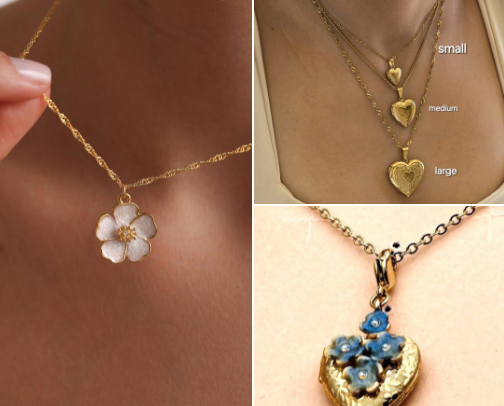 Pretty Necklaces cover photo collage