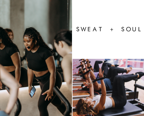Pilates & The City: H-Town Edition cover photo collage