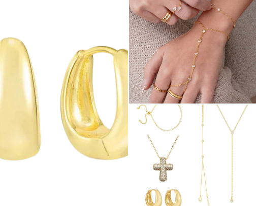 Jewelry cover photo collage