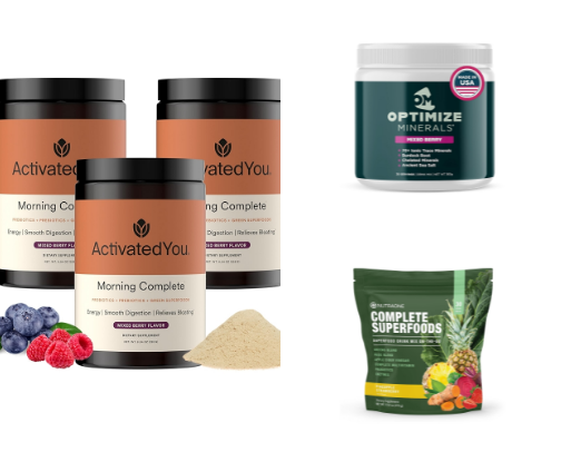 Best Greens Powders & Superfood Supplements for Energy, Gut Health & Daily Nutrition cover photo collage