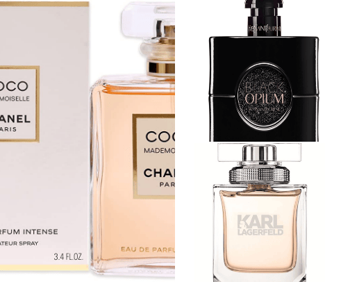 Parfume's for women cover photo collage