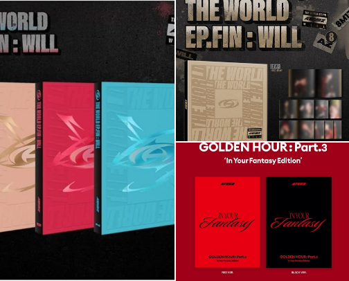 Best EPs from popular Kpop bands cover photo collage