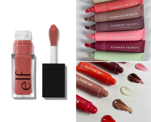 Glossy, Minimal, Hydrated Lips 💋✨ cover photo collage