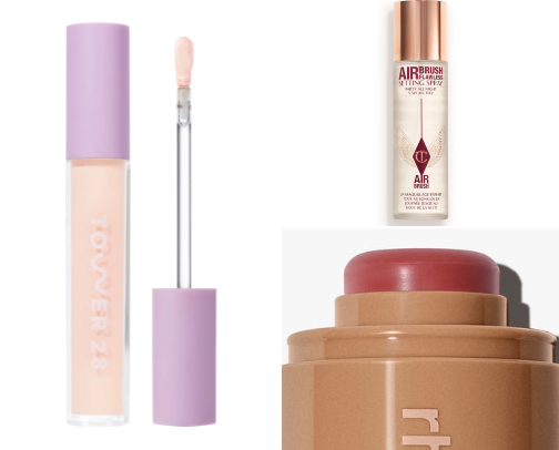 Glowing goals makeup!! cover photo collage
