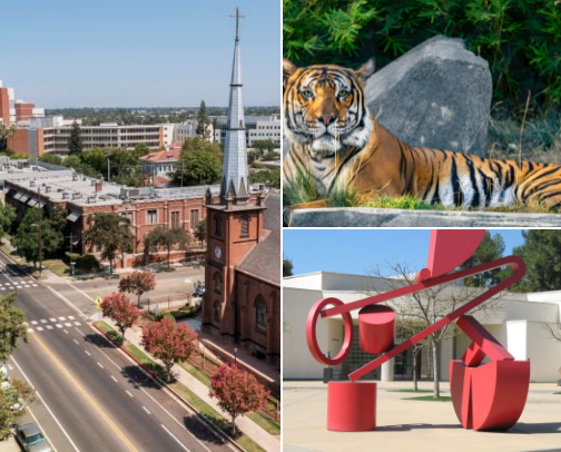 Things to do around Fresno, CA area 🌳 cover photo collage